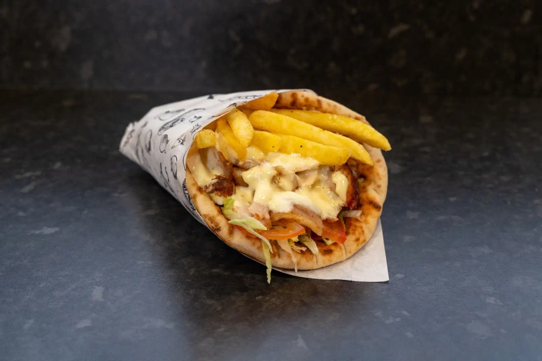 Chicken Gyros Pitta Wrap's images